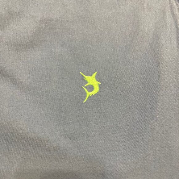 Vineyard Vines "Breaker Short" Blue w/ Neon Green Sailfish Golf Shorts Men's W30 - Picture 5 of 8